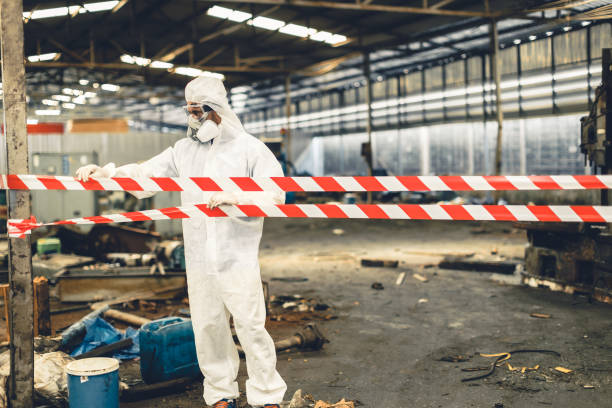 Professional Crime Scene Cleanup technician working in West Newfield, ME